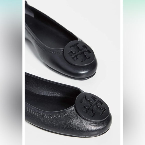 Tory Burch Women's Minnie Travel Ballet Flats size 9.5 - Picture 3 of 7